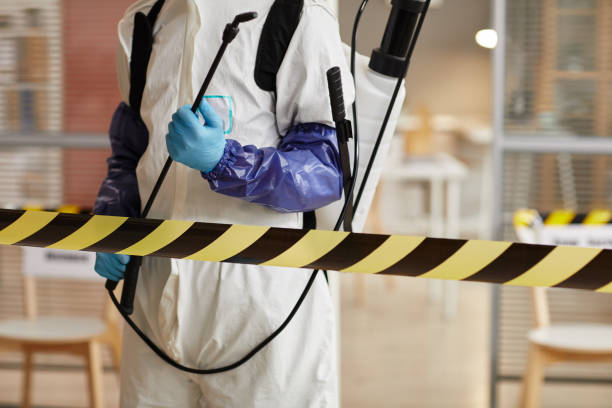 Professional Biohazard technician working in Farmville, NC